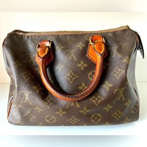 Vintage 1984 Louis Vuitton Speedy 25 Brown Monogram